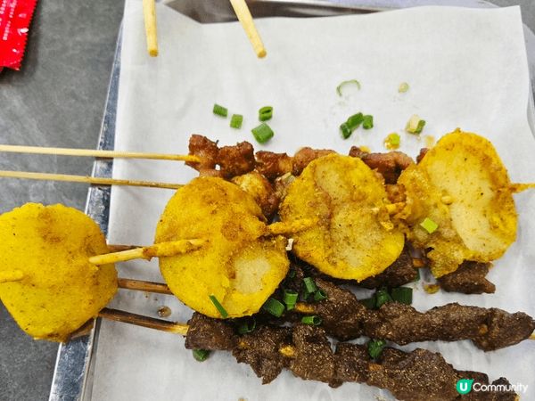 尚烤佳燒烤:  香脆雞翼, 味道咸而不膩, 雖然肉質有少少乾...