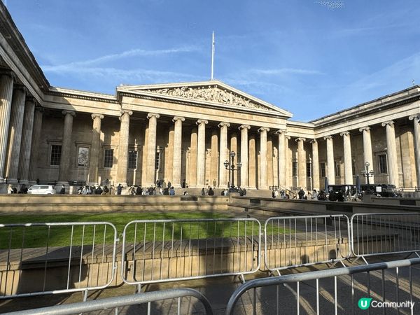 英國大英博物館，好有歷史價值同有好多歷史文物放在這裏。還有大...