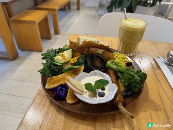 素年餐廳，偶然食下素食，對身體是好事，減少殺生罪孽感。