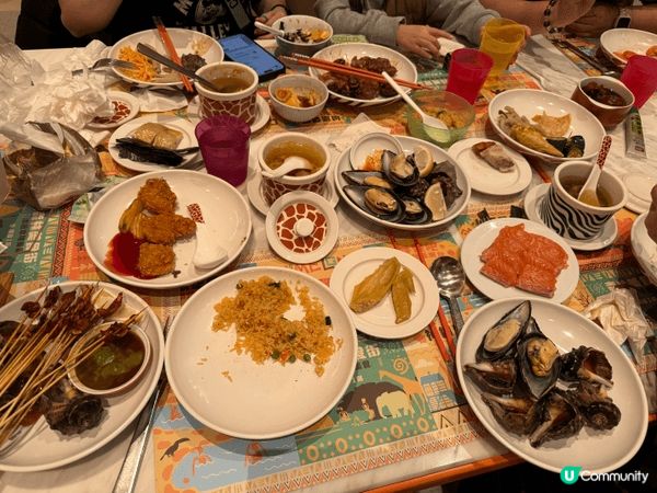 清遠長隆長頸鹿酒店：非洲風城堡，綠燈夜景浪漫。自助餐豐盛，海...