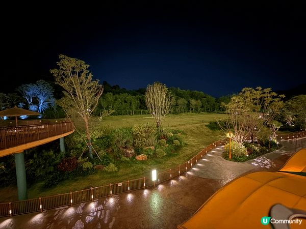 清遠長隆長頸鹿酒店：非洲風城堡，綠燈夜景浪漫。自助餐豐盛，海...