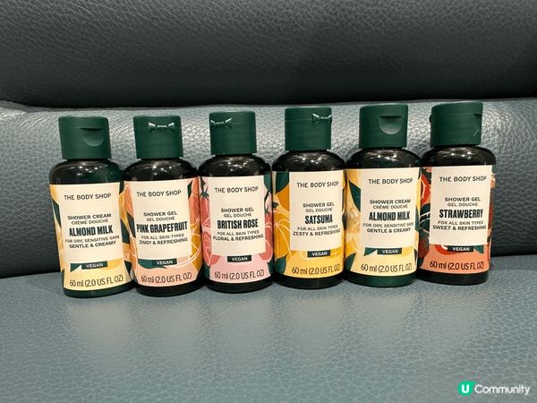 打卡靚相最緊要同一班人食飯打卡，跟著買下Body shop洗...