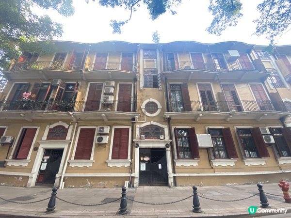 廣州荔灣區的沙面島 ，令我恍似置身於上個世紀末的英法租界國度...