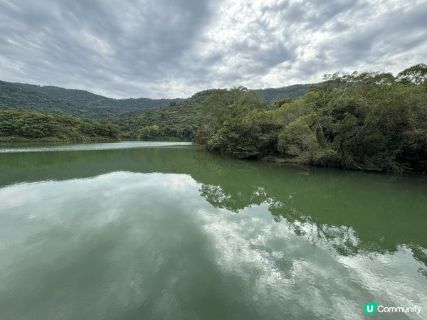 #OK即刻有 ** #元朗河背水塘  一條家樂行山徑  秋高...