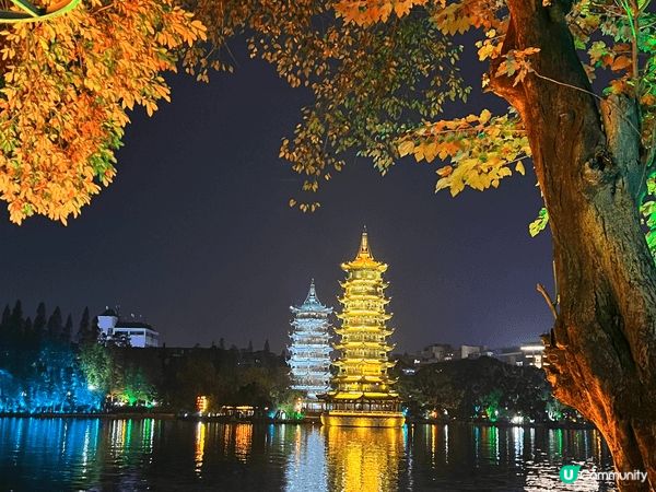 桂林美景，百看不厭，適合放鬆度都假。坐在江邊欣賞山水生一樂事...