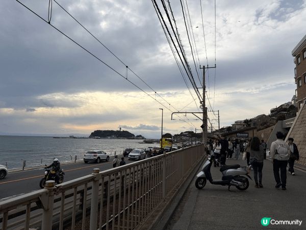 東京美食美景之旅，去了江之島鐮倉，欣賞美麗的日落和品嘗抹茶