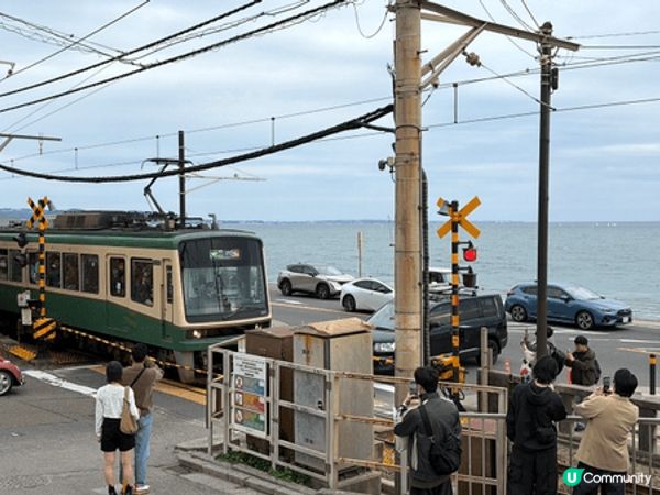 東京美食美景之旅，去了江之島鐮倉，欣賞美麗的日落和品嘗抹茶
