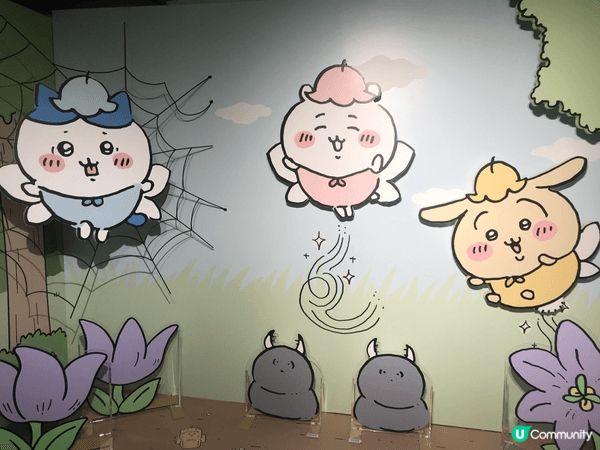 之前去看Chiikawa的展覽，十分興奮。