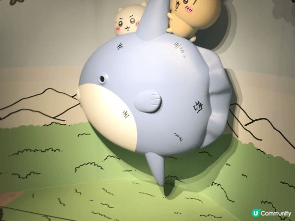 之前去看Chiikawa的展覽，十分興奮。