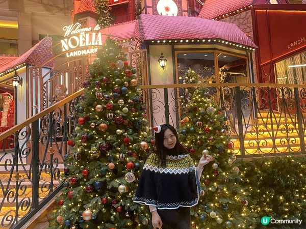 聖誕期間在香港本土消費，在香港置地廣場及皇后像廣場欣賞聖誕裝...