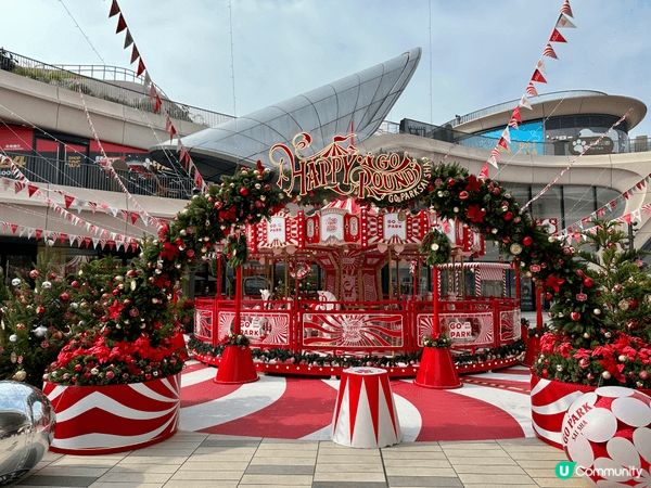 聖誕假期去咗一個超靚嘅首個室外「旋轉木馬」🎠，無論人定寵物，...