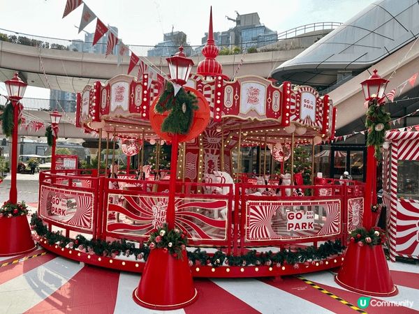 聖誕假期去咗一個超靚嘅首個室外「旋轉木馬」🎠，無論人定寵物，...