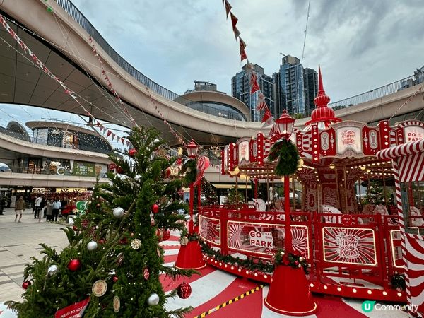 聖誕假期去咗一個超靚嘅首個室外「旋轉木馬」🎠，無論人定寵物，...