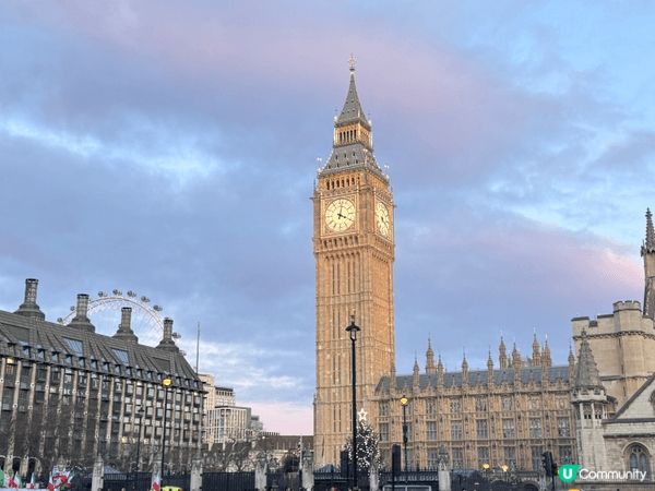 聖誕節去咗英國旅行，當然要去大笨鐘，London eye打卡...