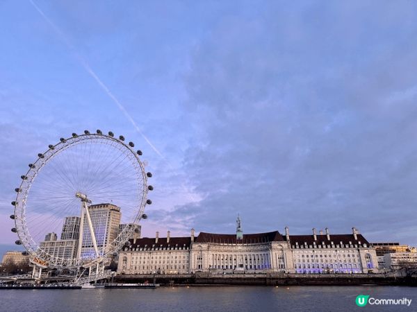 聖誕節去咗英國旅行，當然要去大笨鐘，London eye打卡...