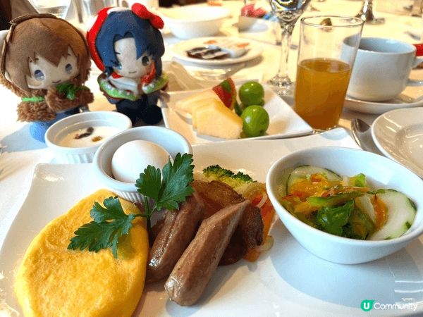 圖一、二係我搭郵輪時既晚餐同早餐。