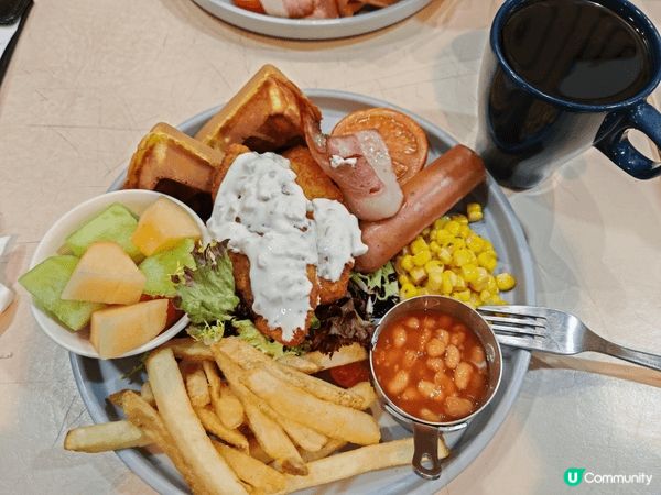 1. 最愛食嘅all day breakfast，價錢超值，...