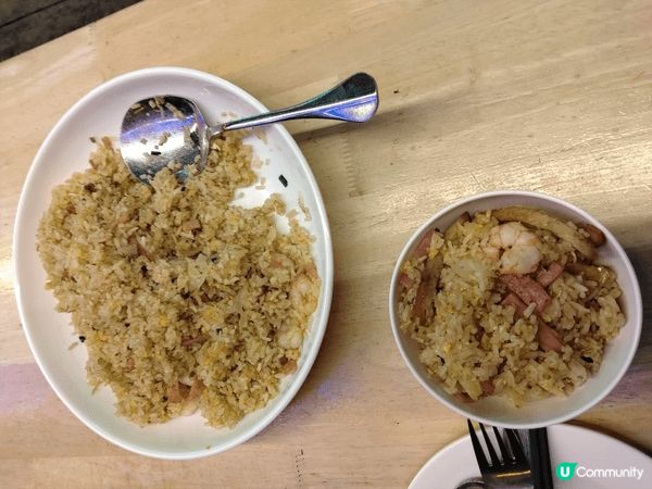 到深井食燒鹅加炒飯，配上冰凍檸檬可樂，簡直是绝配#步步糕升