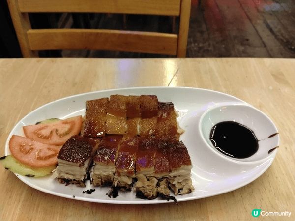 到深井食燒鹅加炒飯，配上冰凍檸檬可樂，簡直是绝配#步步糕升