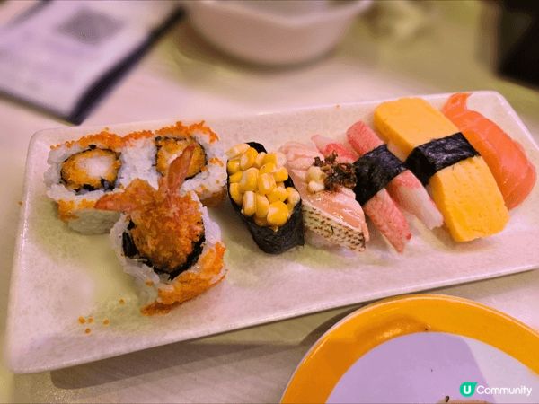 呢個係元氣壽司下午茶，份量好足！我好鍾意！幾乎每個禮拜都去食...