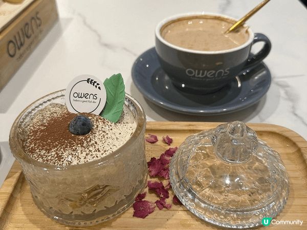 owens太子店午餐，適逄有身份証優惠，送小食和甜品，非常抵...