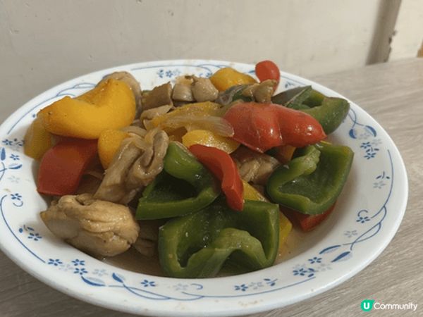 與同事相聚吃美味的西餐，位於上環。幾天後，回家再努力煮飯