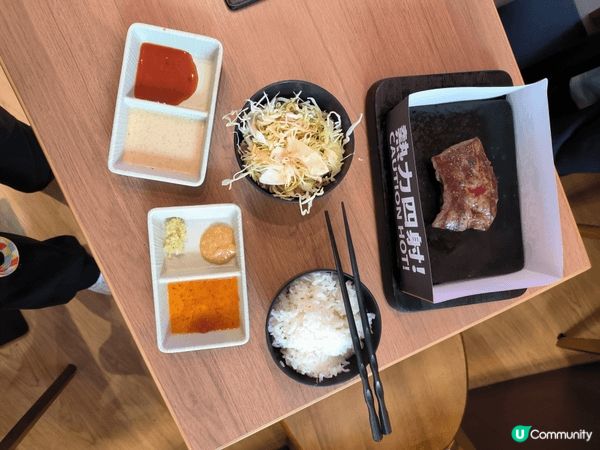 最近同friend到葵芳行街食飯，可以一齊食鐵板牛set，7...