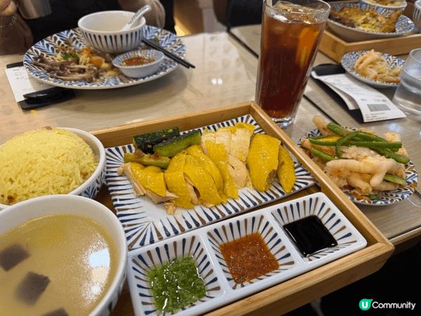 海南雞好出色，油飯好味，仲有小食鳳爪都好好食，價錢唔貴 。推...