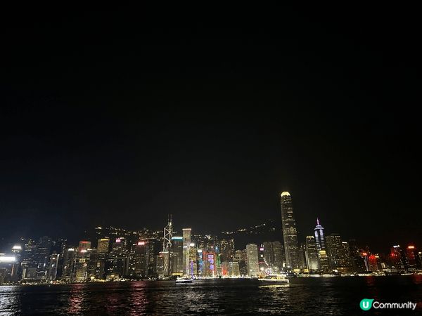 無論什麼節日，香港晚上的維港夜景都係咁靚。有晚跟朋友食完飯，...