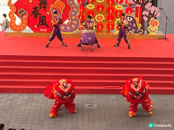 過新年舞龍舞獅表演是絕對不可少的，古早時代鼓聲隆隆及舞龍舞獅...