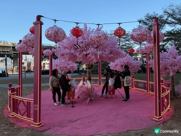 北角匯而家有個好靚嘅農曆新年打卡裝置，經過都忍唔住停低影多幾...