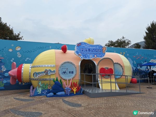 農曆新年可以去ocean park打卡, 今年有sanrio...