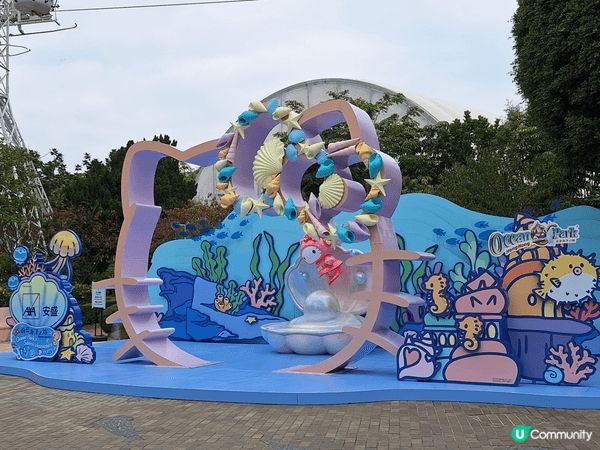 農曆新年可以去ocean park打卡, 今年有sanrio...
