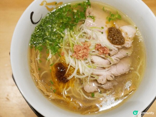 【SOBA HOUSE 金色不如帰】真鯛蜆鹽味拉麵味道比較清...