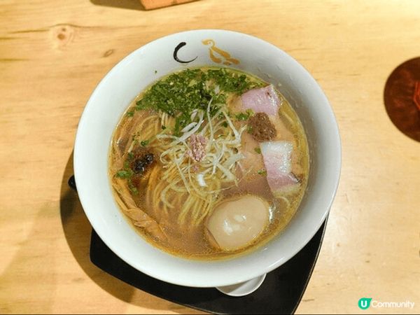 【SOBA HOUSE 金色不如帰】真鯛蜆鹽味拉麵味道比較清...