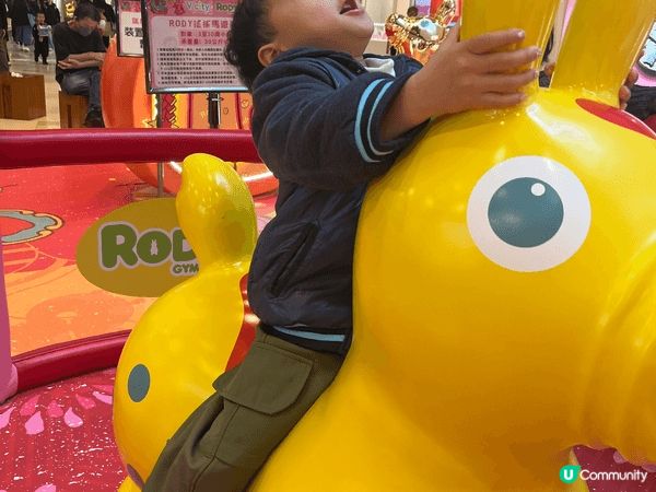 馬年屯門V city有野影又有馬玩！大人小朋友見到都開心！#...