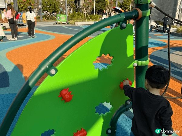 將軍澳南公園全新升級，小朋友玩到唔肯走！成個公園面積佔38,...