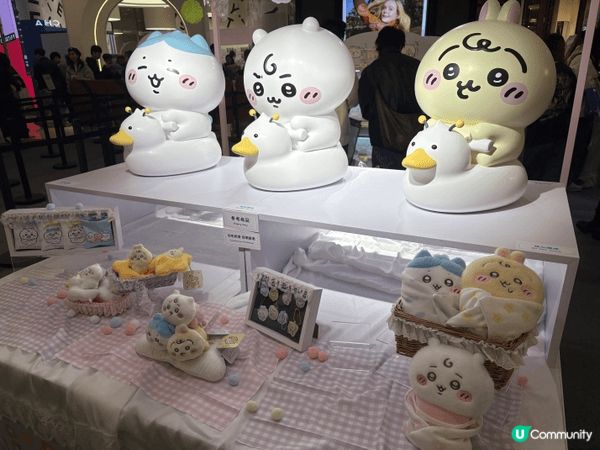 位於旺角新世紀的Chiikawa baby展，終於登陸