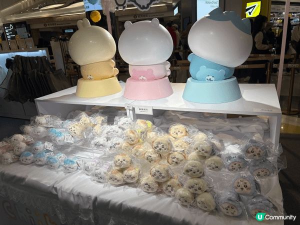 位於旺角新世紀的Chiikawa baby展，終於登陸