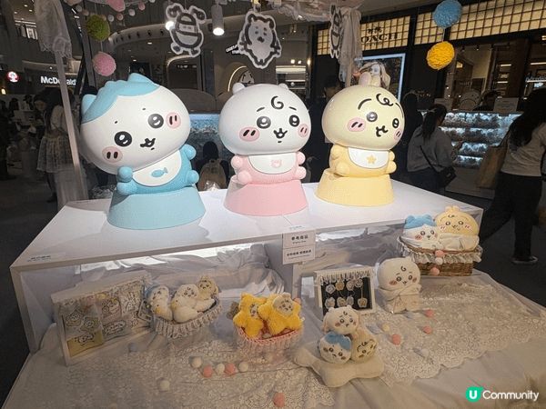 位於旺角新世紀的Chiikawa baby展，終於登陸