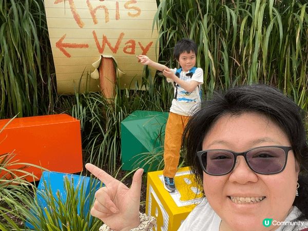 帶著仔仔在香港四圍走，2個主題公園、各個商場、多個室內遊樂場...