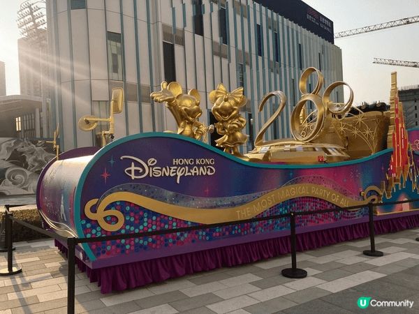 新年的花車，現在啟德主場館外展覽，大家記得去看看啦😊