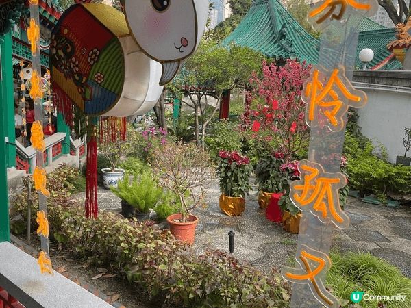 新年去黃大仙行個大運，順手幫屋企人攝太歲，人流比往年多幾倍！...