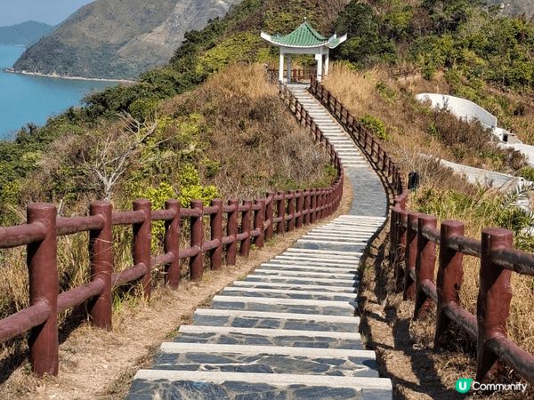 大澳虎山，BB級行山路線，1小時完成，簡單易行，一路都是海景...