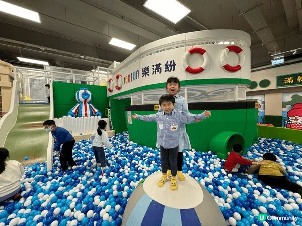 你以為樂滿紛最吸引小朋友係🚢渡海小輪滑梯波波池？