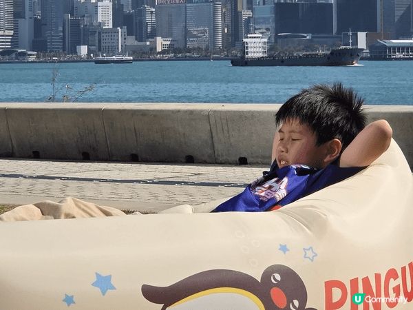 放假其中一個好節目就係到西九文化區chill 一 chill...