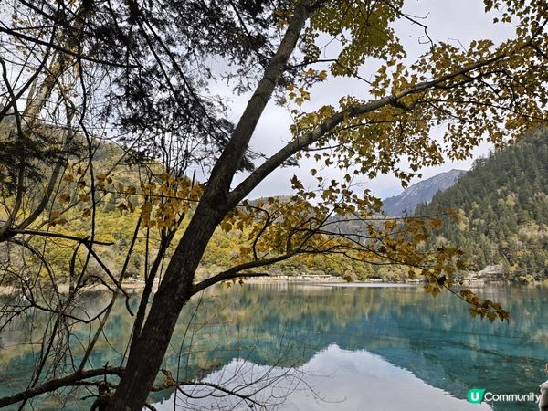 1.九寨溝五色河：清靜優雅，如入仙境。