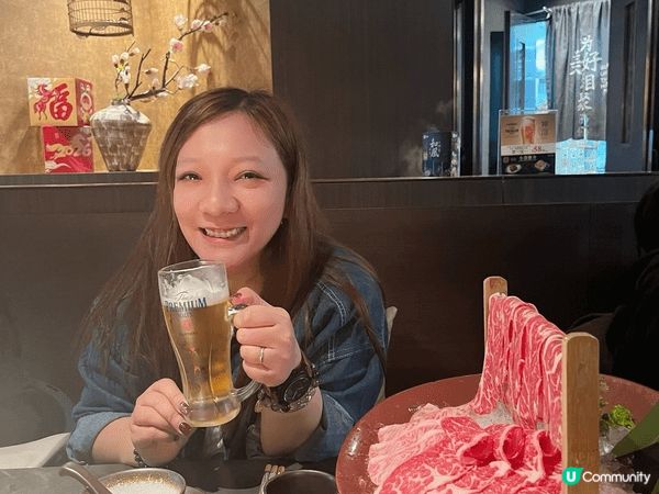 生日當日，我地一家三口去湊湊火鍋慶祝，鍋氣滾滾、溫暖滿溢，美...
