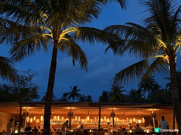 相片是在馬爾代夫Patina Maldives旅遊時拍攝。真...