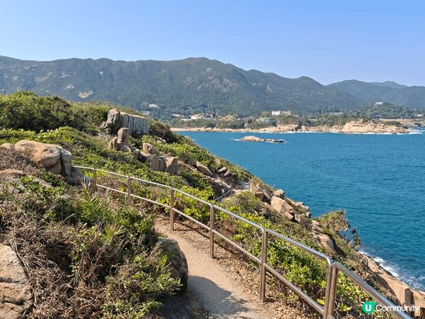 石澳大頭洲，簡單輕鬆就能到，有著無敵海景，三五知己在此吹吹海...